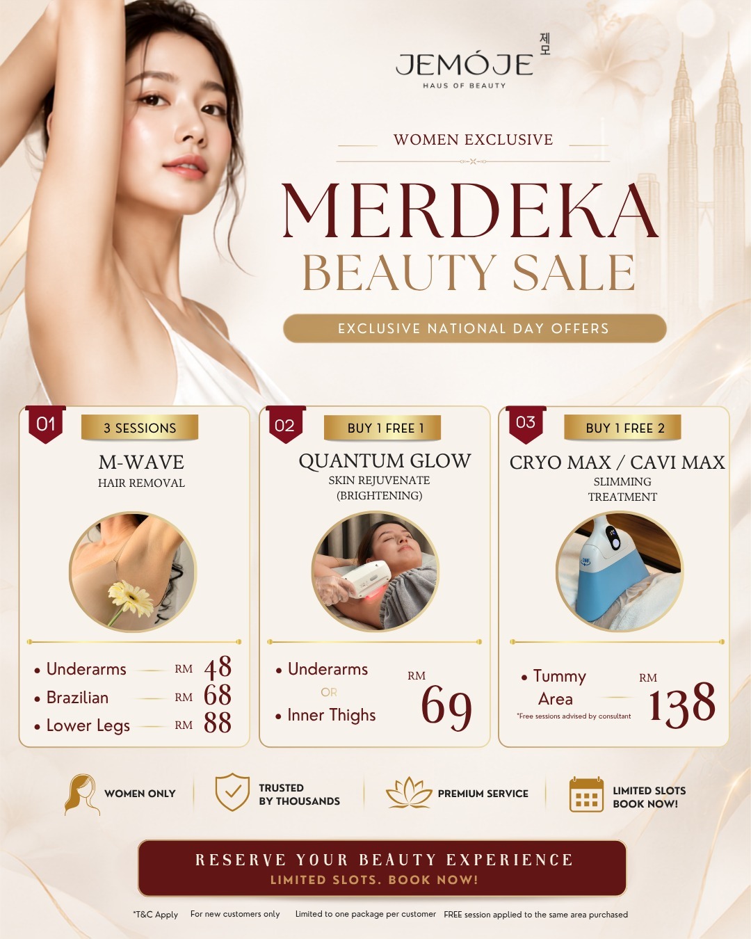 Merdeka Beauty Sales