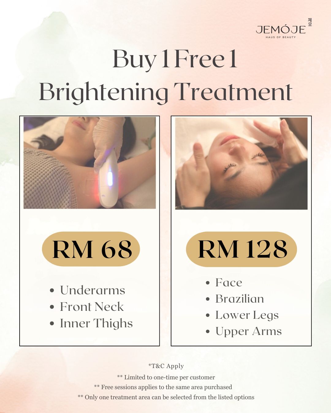 JEMOJE  - B1F1 - Quantum Glow @RM68 or @RM128