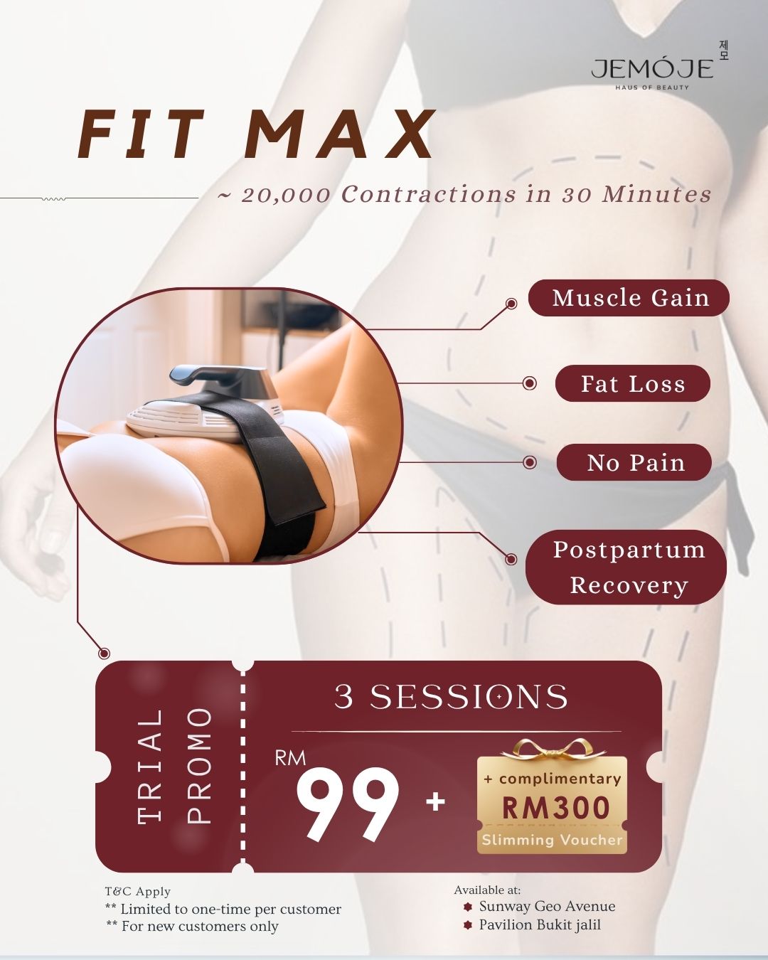 JEMOJE  - B1F1 RM99 ~ (FIT MAX)